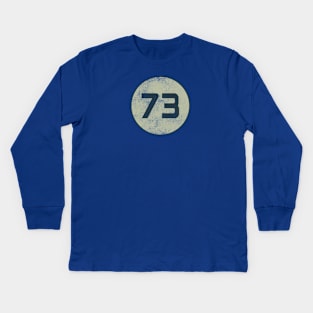 Distressed 73 Kids Long Sleeve T-Shirt